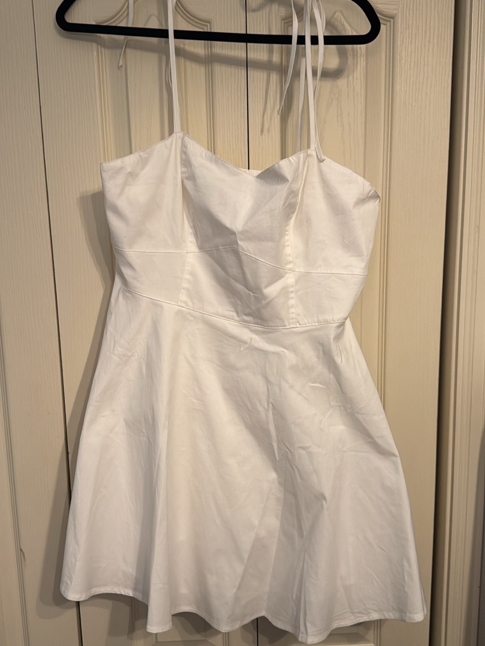 Lulus Size Large White Dress with Adjustable Straps, NWT, Never Worn